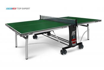 Стол теннисный Start Line Top Expert Зелёный для помещений 6045-1 армс - Настольный теннис Екатеринбург  ТДспорт.рф
